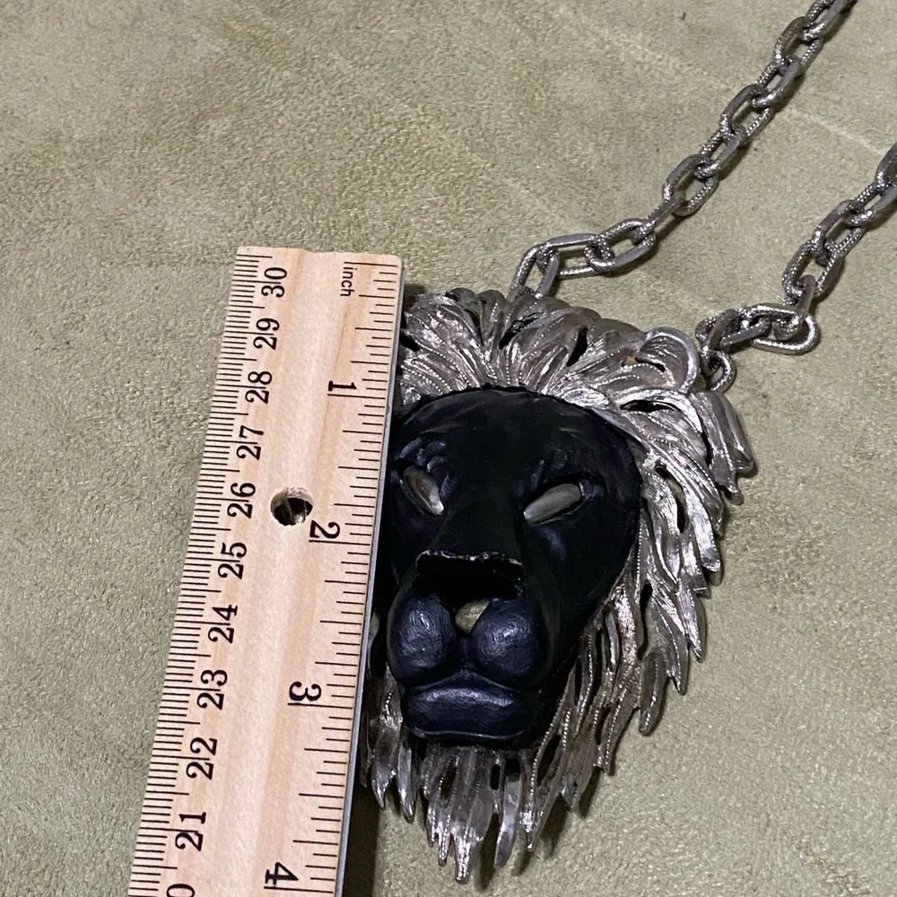 Vintage 1960’s unsigned Luca Razza Leo necklace